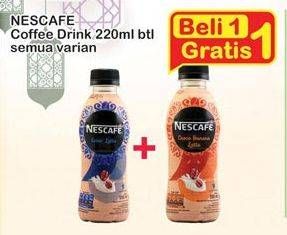 Promo Harga NESCAFE Ready to Drink All Variants 220 ml - Indomaret