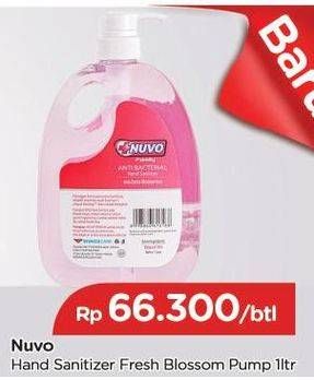 Promo Harga NUVO Hand Sanitizer Fresh Blossom 1000 ml - TIP TOP
