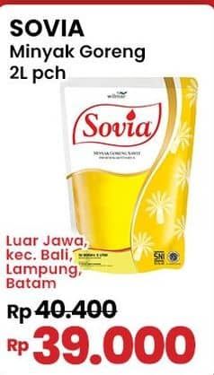 Promo Harga Sovia Minyak Goreng 2000 ml - Indomaret