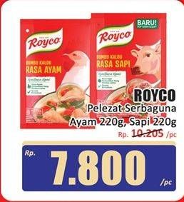 Royco Penyedap Rasa 230 gr Diskon 23%, Harga Promo Rp7.800, Harga Normal Rp10.205