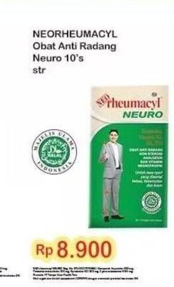 Promo Harga Neo Rheumacyl Neuro 10 pcs - Indomaret