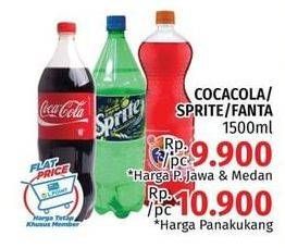 Promo Harga COCA COLA Minuman Soda 1500 ml - LotteMart