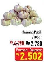 Promo Harga Bawang Putih per 100 gr - Hypermart