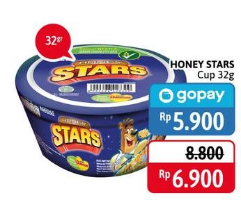 Promo Harga NESTLE HONEY STAR Cereal Breakfast 32 gr - Alfamidi