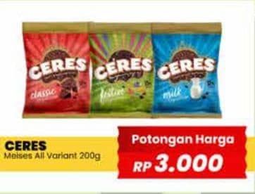 Promo Harga Ceres Hagelslag Rice Choco All Variants 200 gr - Yogya