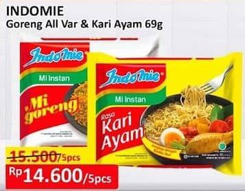 Promo Harga Indomie Mie Goreng/Mie Kuah  - Alfamart