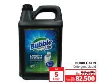 Promo Harga Bubble Klin Liquid Detergent 5000 ml - Lotte Grosir
