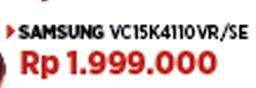 Promo Harga Samsung VC15K4110VR Vacuum Cleaner  - COURTS