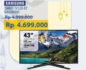 Promo Harga SAMSUNG UA43N5500 | Smart TV LED 43"  - Courts