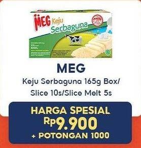 Meg Keju Serbaguna/Slice Serbaguna/Cheddar Slice Melt