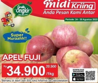 Promo Harga Apel Fuji  - Alfamidi