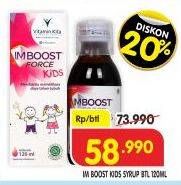 Promo Harga IMBOOST Kids Syrup 120 ml - Superindo