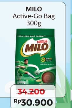 Promo Harga Milo ActivGo Reguler 300 gr - Alfamart