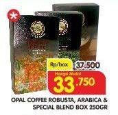 Promo Harga Opal Coffee Robusta/Arabica/Special Blend 250 gr - Superindo