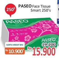 Promo Harga PASEO Facial Tissue Smart 250 sheet - Alfamidi