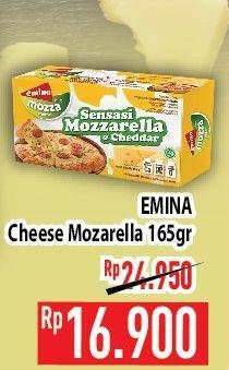 Promo Harga EMINA Cheddar Cheese Mozza 165 gr - Hypermart