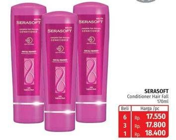 Promo Harga SERASOFT Shampoo Hairfall Treatment 170 ml - Lotte Grosir