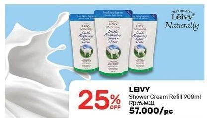 Promo Harga LEIVY Shower Cream 900 ml - Guardian
