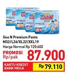Promo Harga GOON Premium Pants M32, L26, XL22, XXL19  - Carrefour