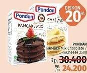 Promo Harga Pondan Pancake Crepes Coklat, Keju 250 gr - LotteMart