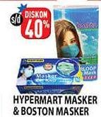 Promo Harga Hypermart Masker/Boston Face Mask  - Hypermart