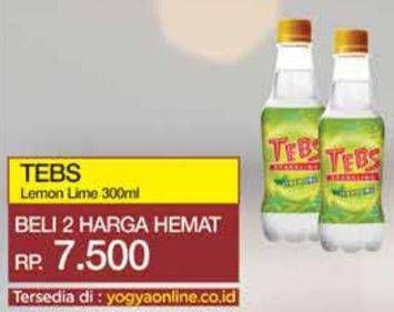 Promo Harga Tebs Sparkling Lemon Lime 300 ml - Yogya