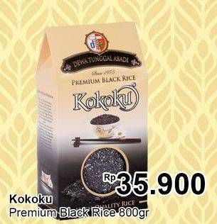 Promo Harga Kokoku Premium Black Rice 800 gr - TIP TOP