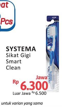 Promo Harga Systema Sikat Gigi Smart Clean  - Alfamidi