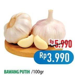 Promo Harga Bawang Putih per 100 gr - Hypermart