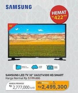 Promo Harga Samsung UA32T4500 | Smart TV 32"  - Carrefour