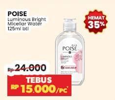 Promo Harga Poise Luminous Bright Micellar Water 125 ml - Indomaret