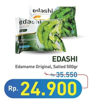 Promo Harga Edashi Edamame Original, Salted 500 gr - Hypermart