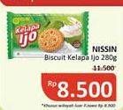Promo Harga Nissin Coconut Biscuits Kelapa Ijo 280 gr - Alfamidi