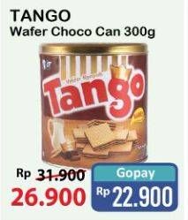 Promo Harga TANGO Wafer Chocolate 300 gr - Alfamart