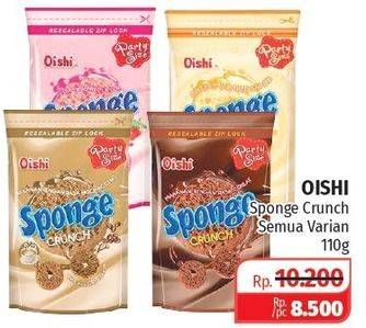 Promo Harga OISHI Sponge Crunch All Variants 110 gr - Lotte Grosir