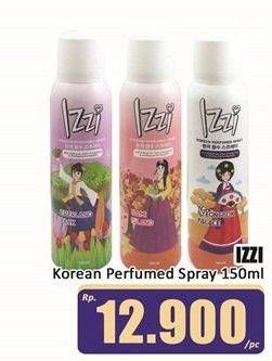 Promo Harga Izzi Korean Perfumed Spray 150 ml - Hari Hari