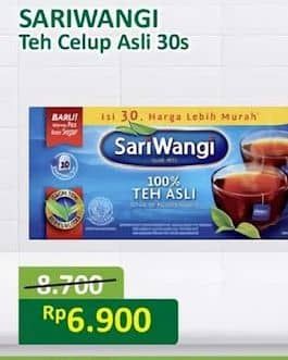 Promo Harga Sariwangi Teh Asli 55 gr - Alfamart