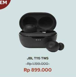 Promo Harga JBL Earphone T115 TWS  - iBox