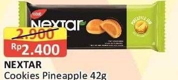 Promo Harga NABATI Nextar Cookies Nastar Pineapple Jam per 3 pcs 14 gr - Alfamart