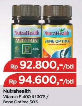 Promo Harga Nutrahealth Vitamin E 400 IU 30 pcs - TIP TOP