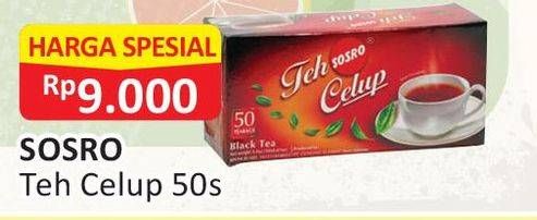 Promo Harga Sosro Teh Celup 50 pcs - Alfamart