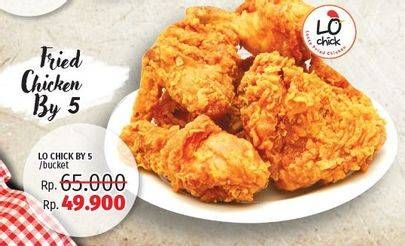 Promo Harga LO CHICK Fried Chicken 5 pcs - LotteMart