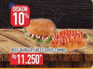 Promo Harga COOK FOOD Beef Burger/Beef Sosis  - Hypermart