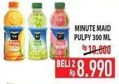 Promo Harga MINUTE MAID Juice Pulpy per 2 botol 300 ml - Hypermart