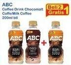 Promo Harga ABC Minuman Kopi Milk Coffee, Choco Malt Coffee 200 ml - Indomaret