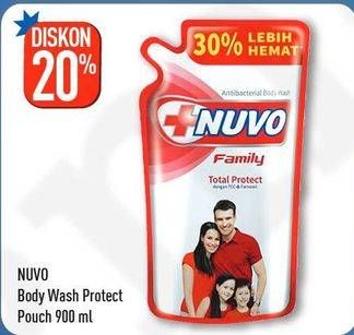 Promo Harga NUVO Body Wash Total Protect 900 ml - Hypermart