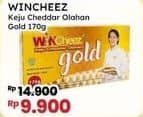 Promo Harga WINcheez Gold Cheddar Keju Olahan  170 gr - Indomaret