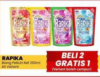 Promo Harga So Klin Rapika Pelicin Pakaian All Variants 250 ml - Yogya