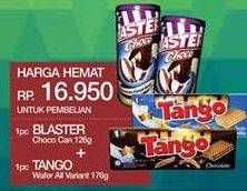 Promo Harga BLASTER Candy Choco 126gr + TANGO Wafer 171gr  - Yogya