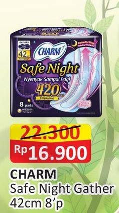 Promo Harga Charm Safe Night Gathers 42cm 8 pcs - Alfamart